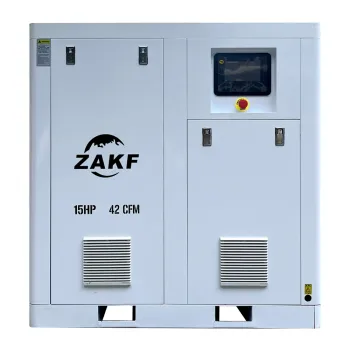 15HP belt drive oil free scroll compressor