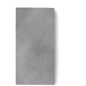 Large Matt Rustic Light Gray Ceramic Floor Tile for Living Room