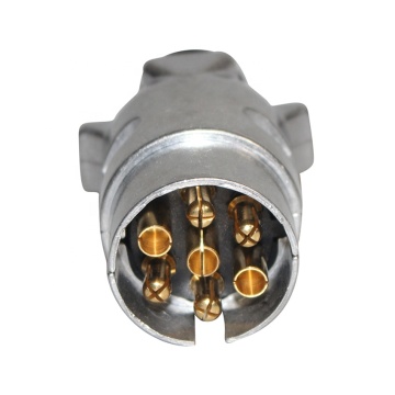 Heavy Duty Europe Trailer Connector 7 Pin Towing Plug Adapter for Caravan
