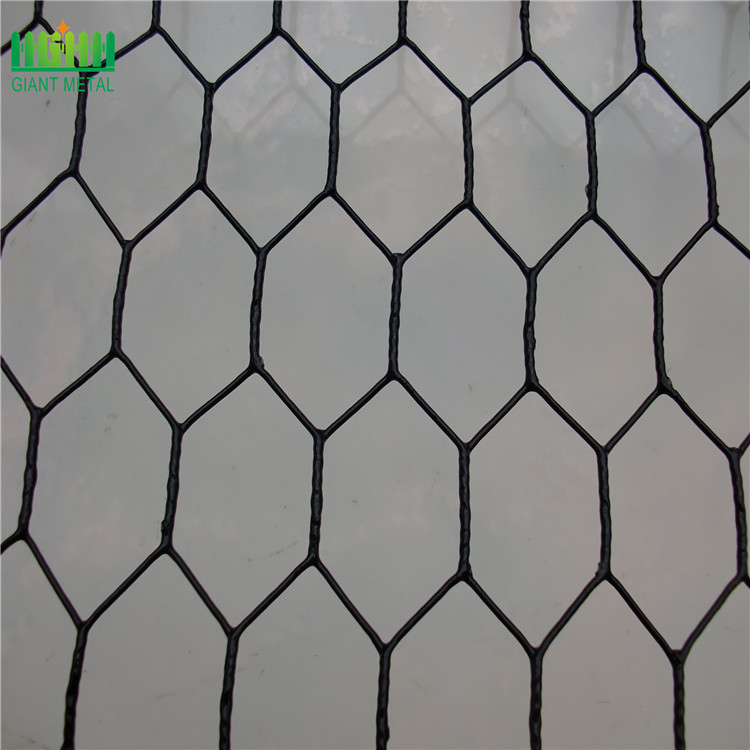 PVC coated chicken wire mesh fence
