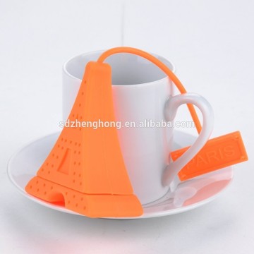 Silicone Eiffel Tower Tea strainer Bag Paris Tower Silicone Tea Strainer Tea Infuser