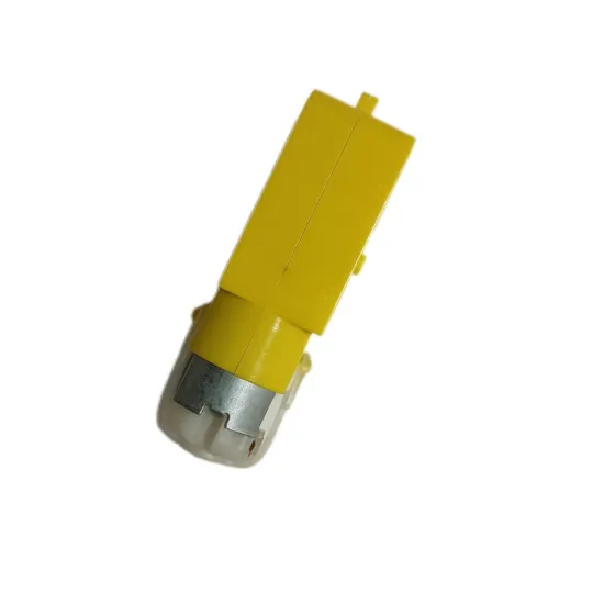 Plastic Head Gear 3V DC Motor for Toy Robots and Miniature Devices