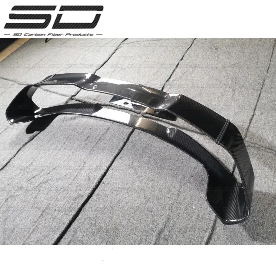 GTA Style Dry Carbon Fiber Adjustable Spoiler for Alfa Romeo Giulia - New Design