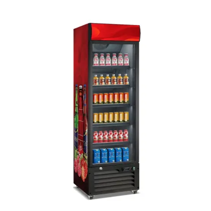 Vertical Stand-Up Beer Cooler Fridge for Drinks