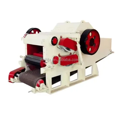 High-Quality Wood Chipper for Heating Pellets - Double Bridge Forest Master Chipper with Magnet