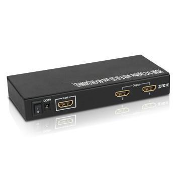 HDMI 1x2 Splitter with Full 3D and 4Kx2K(340MHz)