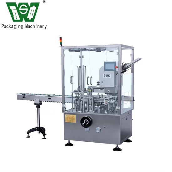 Small Carton Box Packaging Machine with Printing