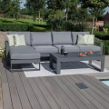 Design popolare Lovedeet con cuscini set di mobili da esterno set di patio divano e set di allume da giardino set