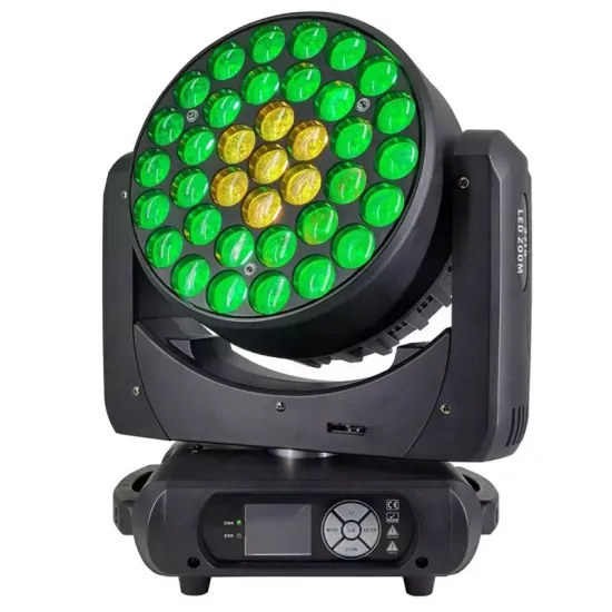 Botai Disco Stage 37X15W Wash+Zoom LED Beam Moving Head DJ Light