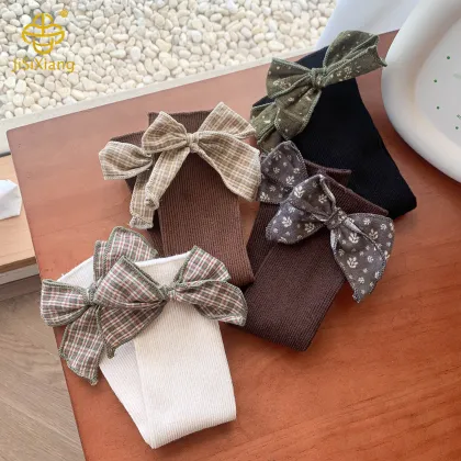 Cartoon Bow Baby Boneless Parent Child Socks