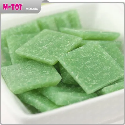 AS43 green DIY Glass Mosaic Kids DIY Crafts