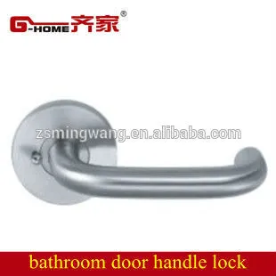 luxurious stainless steel door handles
