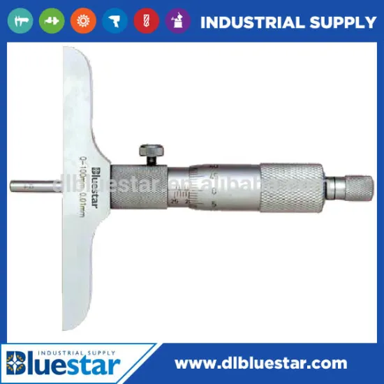 227A-25A 0-25MM WIDE BASE DEPTH MICROMETER