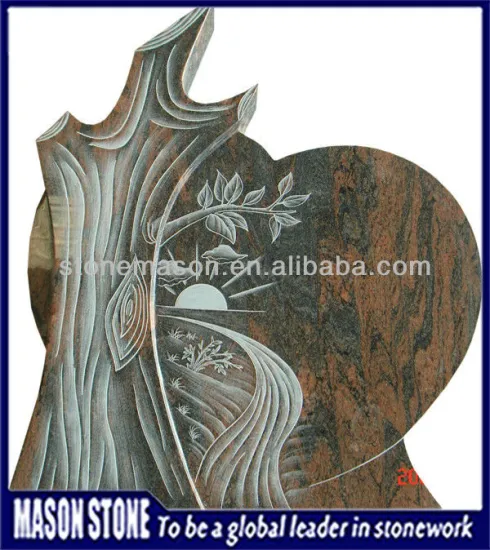 Funeral equipment with monument