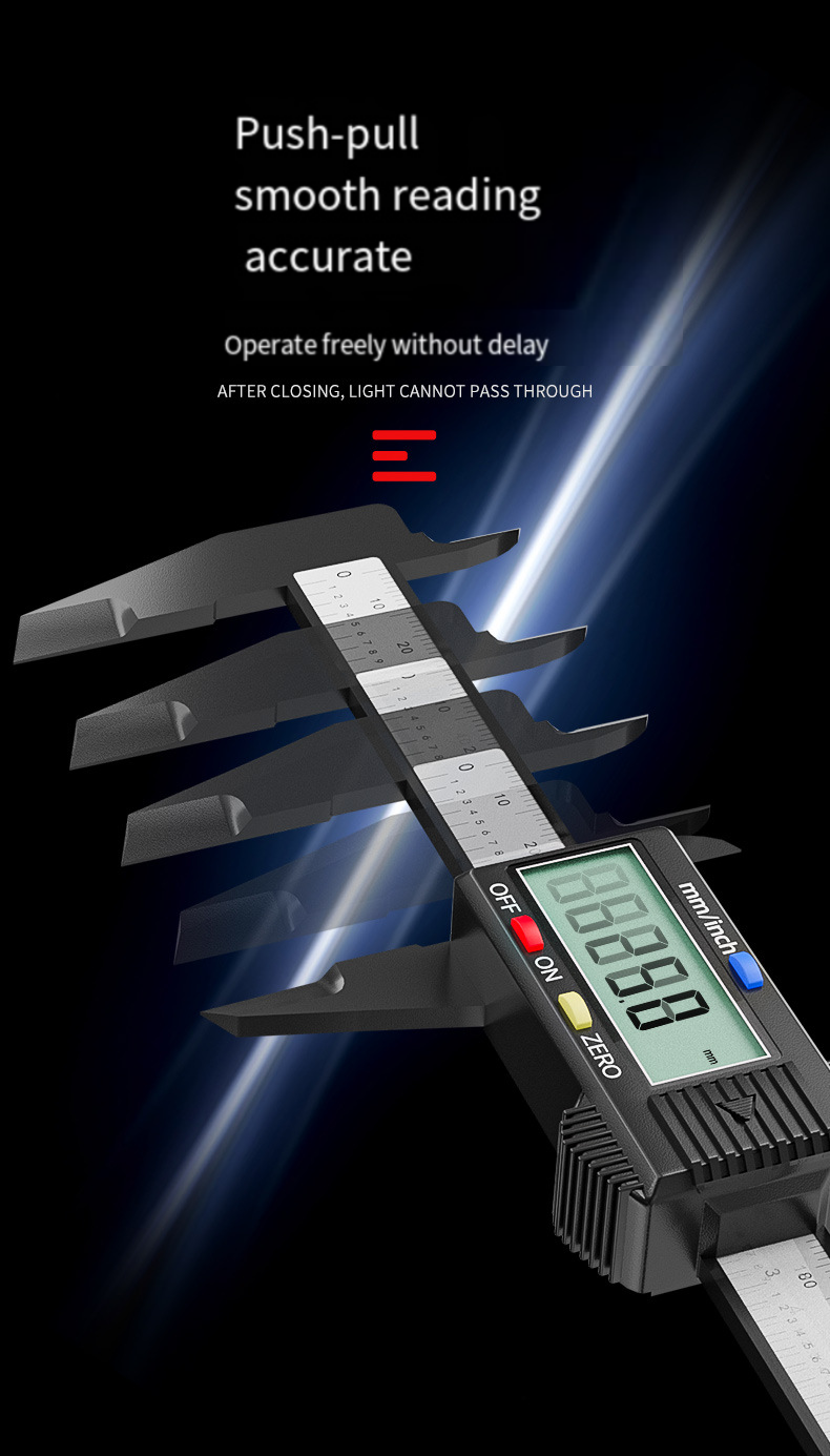 Impa 650521 Digital Vernier Caliper - 150mm, 5-digit Lcd Display ...