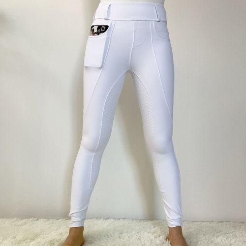 Hot Popular White Cpmpetiton Women Equestrian Breeches