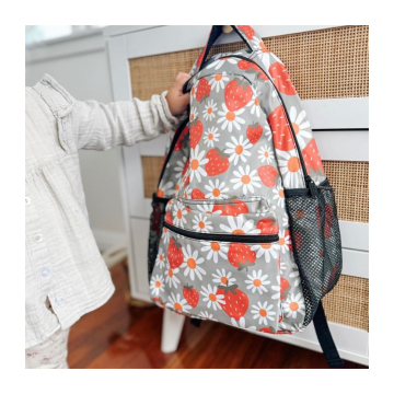 Kids Custom Print Water-Resistant School Backpack with Low MOQ