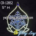 5 Inch Boy Snowflake Crown For Christmas