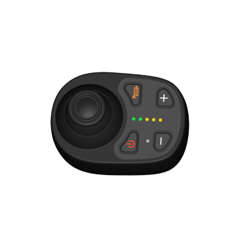 SYDRIVE R3 250mAh Li Battery Electric Wheelchair with Wireless Remote and Type-C Charging