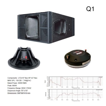 D&B Style Line Array System /Passive Line Array Speaker/Compact Line Array Speaker (Q1)