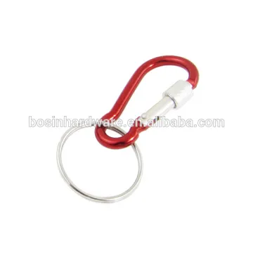 Fashion High Quality Metal Aluminum Carabiner Key Chain