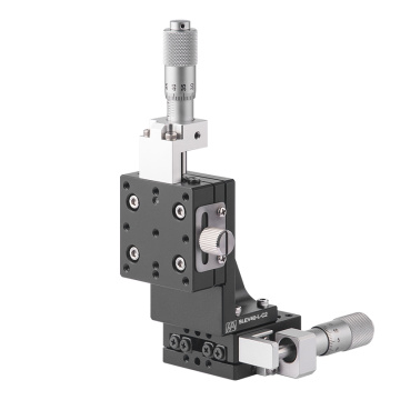 Vysoce přesný ruční stolek z hliníkové slitiny v ose XZ 40 mm