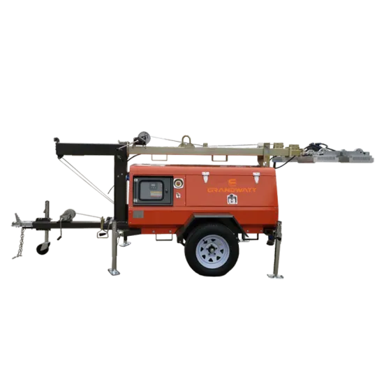 Mobile lighting light tower portable lifting lighting