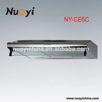 Spraying surface Small Suction Under cabinet Slim Range hood