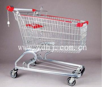 80L American Style Trolley/Supermarket Shopping Cart Gs certificatied