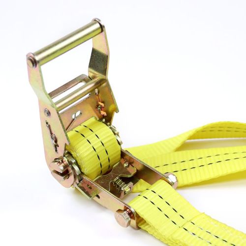 Yellow Outlet Cargo Strap Ratchet Tie down