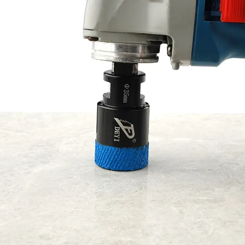 M14 Vacuum Brazed Diamond Tile Core Drill Bit for Porcelain
