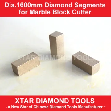 Diamond Segments Dia.1600mm for Marble & Travertine Block Cutting
