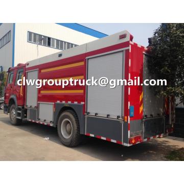 HOWO 4X2 8CBM Fire Fighting Truck