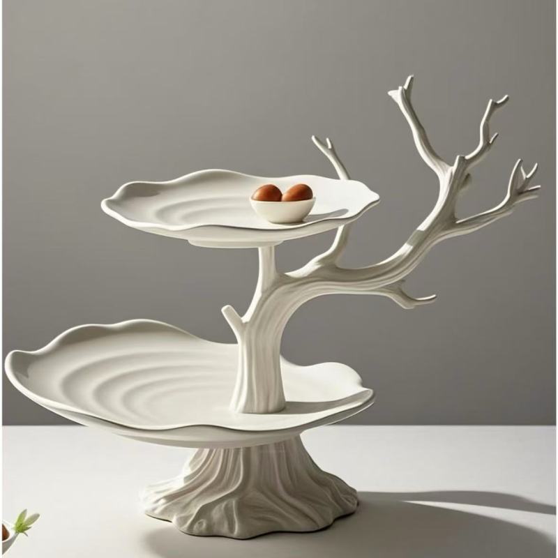 Creative Tree Branch-Shaped Plates for Home Decor