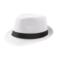 Cappello da fedora di paglia di carta adulti personalizzata