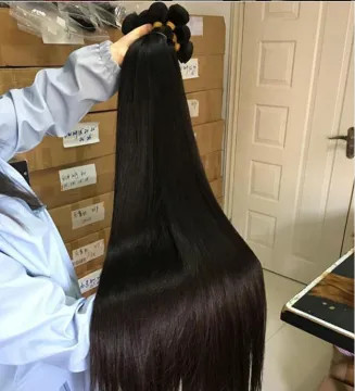 Populaire Meche bresilienne extensions de cheveux humain couleur deep wave bundles with frontal closure cheveux humain