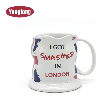 Personalized 13oz Stoneware Mug - Custom London Souvenir Cup