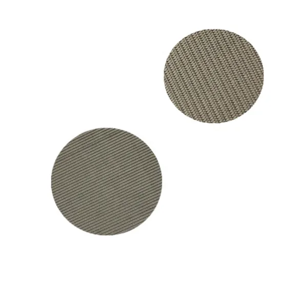 SS302 SS304 SS316 Reverse Dutch Weave Stainless Steel Mesh