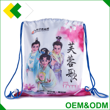 Promotional design Cotton bag drawstring accept custom