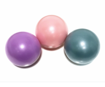 Anti-Burst No-Slip Yoga Balance Ball with Quick Foot Pump for Exercise and Pilates