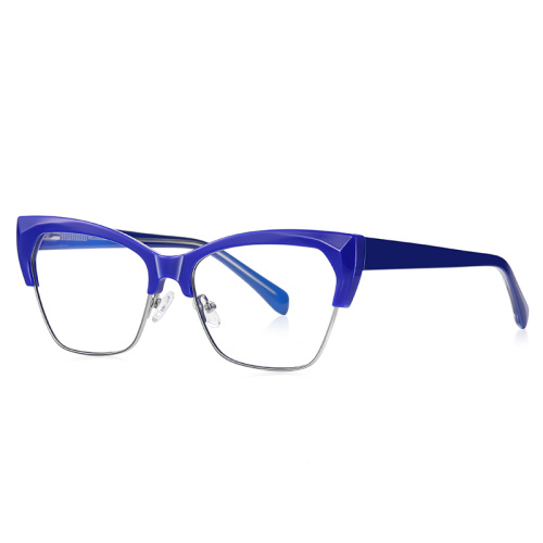Vintage Half Rim TR90 Eyeglasses Frames