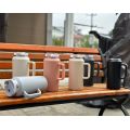 Handle cup capacity car portable thermos
