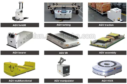 Unmanned Chassis AGV Robot for Heavy Load Logistics Warehouse Transportation