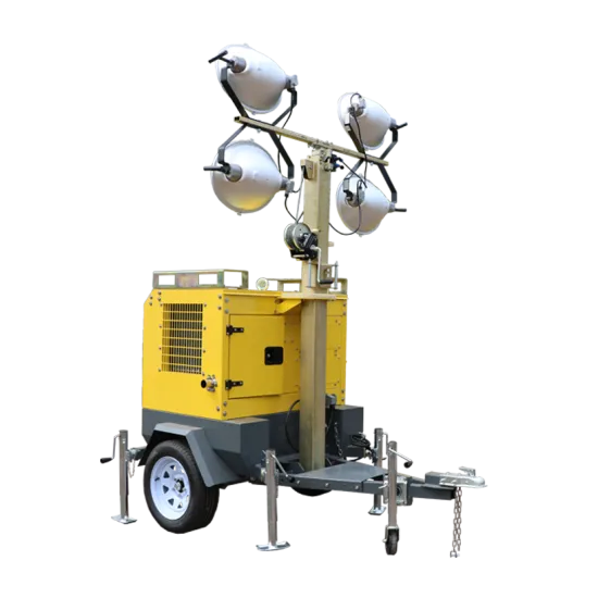 Portable trailer mobile light towers