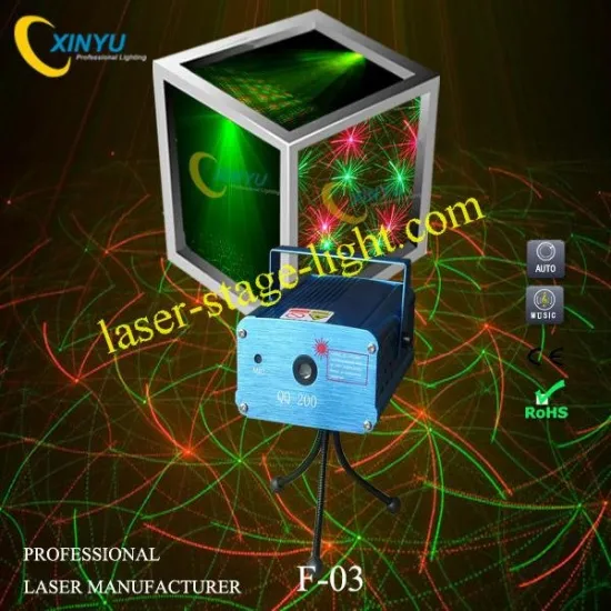 Holiday Mini Laser Stage Firework Light Effects Improve Atmosphere 50mw Qq-200