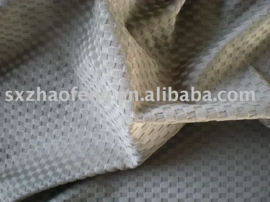 woven twill 100% cotton lattice velveteen fabric for sofa cloth