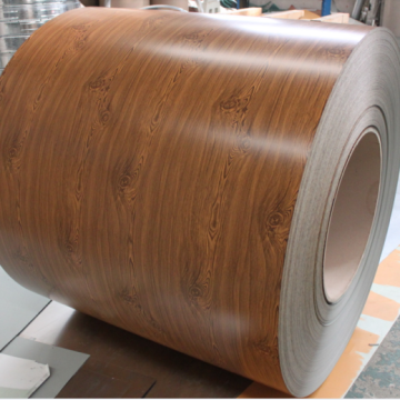 Предварительно окрашенная деревянная стальная катушка PPGI