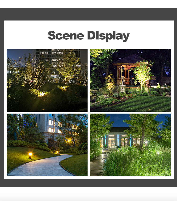 Decoration landscape bollard light