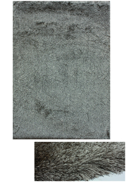 Thin Polyester Shaggy Rug with Long pile mix color