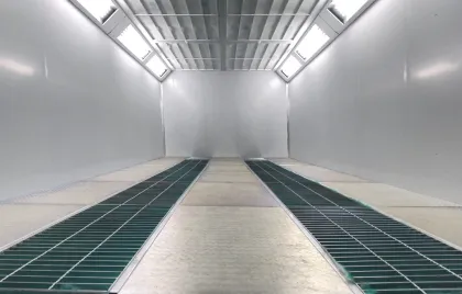 CE Certified Car Spray Booths / Auto Spray Booths / Auto Paint Oven Booths